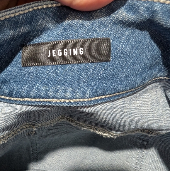 Torrid Side Stripe Jegging - Premium Stretch Light Wash in Size 22R (Regular) - Picture 13 of 16